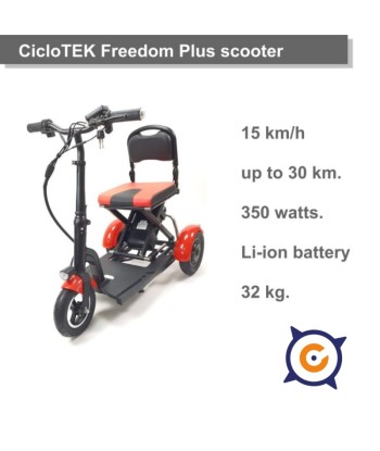 Scooter eléctrico CicloTEK Freedom Plus